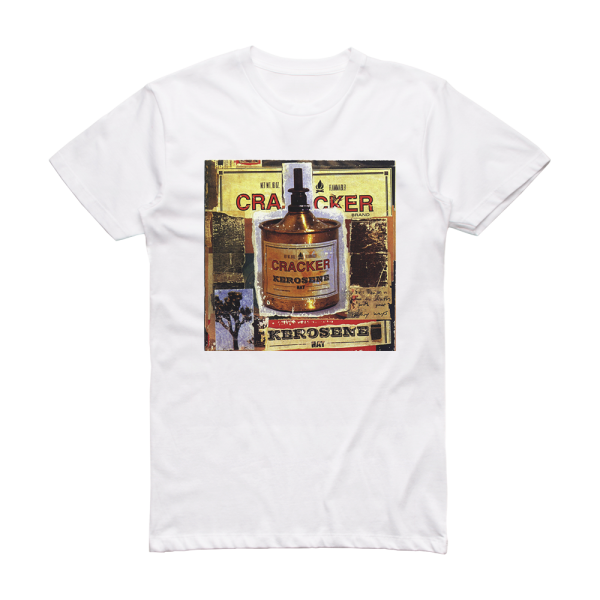 Cracker Kerosene Hat Album Cover T-Shirt White