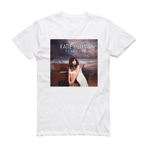 Katie Melua Ketevan Album Cover T-Shirt White