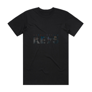 Masha Qrella Keys Album Cover T-Shirt Black