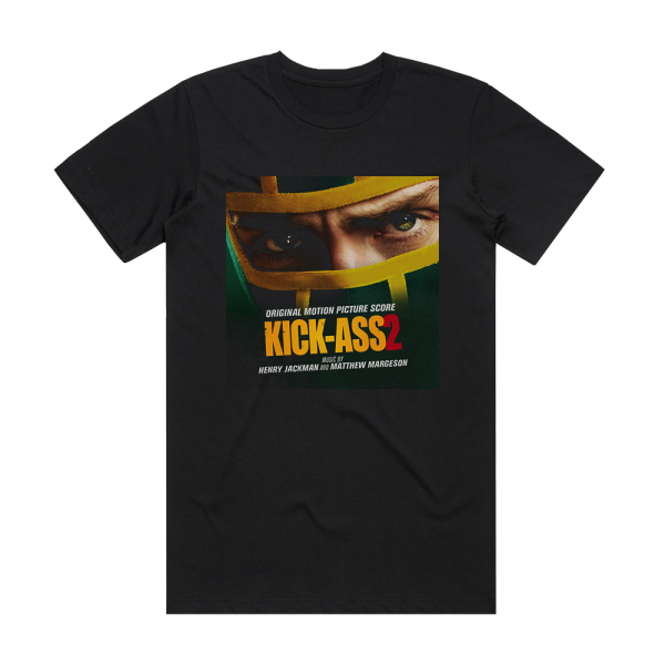 Henry Jackman Kick Ass 2 1 Album Cover T-Shirt Black