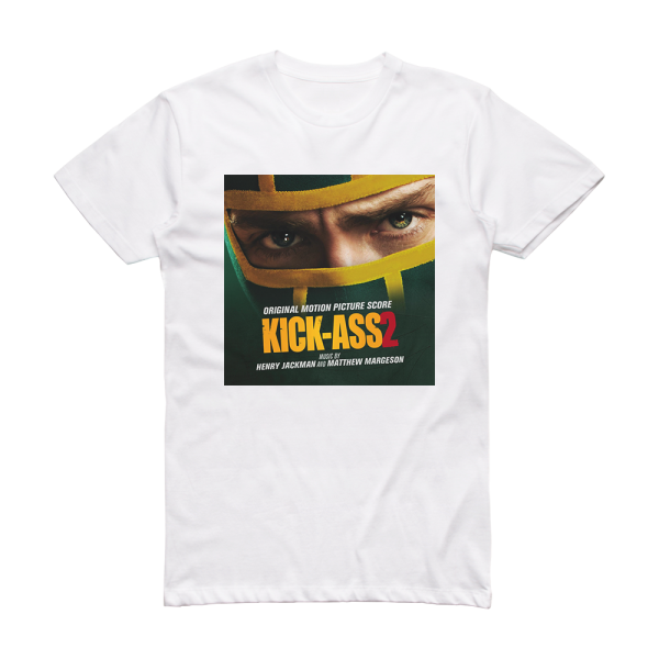 Henry Jackman Kick Ass 2 1 Album Cover T-Shirt White