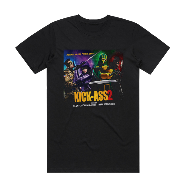 Henry Jackman Kick Ass 2 2 Album Cover T-Shirt Black