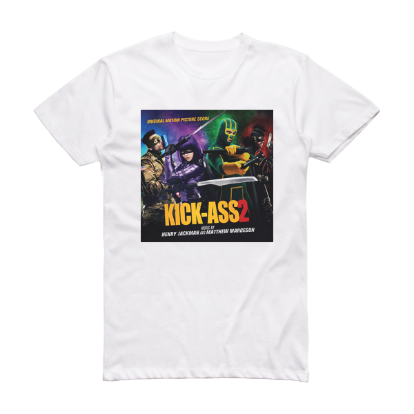 Henry Jackman Kick Ass 2 2 Album Cover T-Shirt White