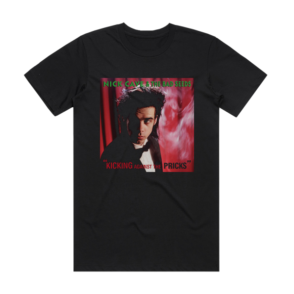 Nick Cave and The Bad Seeds Kicking Against The Pricks Album Cover T-Shirt Black