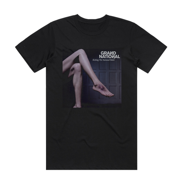 Grand National Kicking The National Habit 1 Album Cover T-Shirt Black