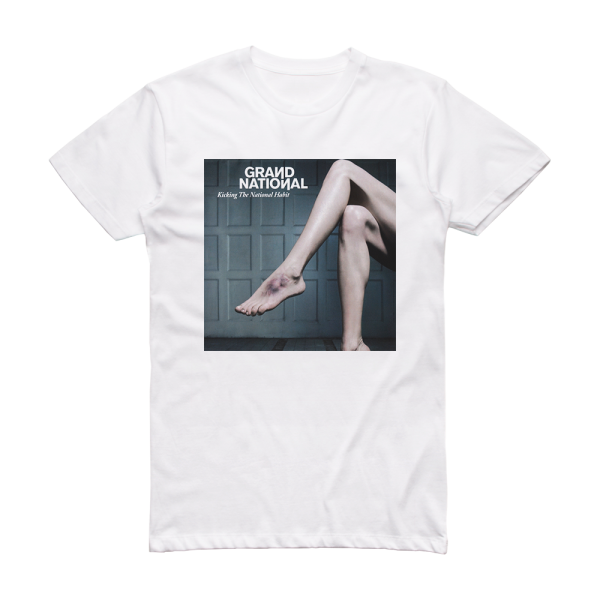 Grand National Kicking The National Habit 2 Album Cover T-Shirt White