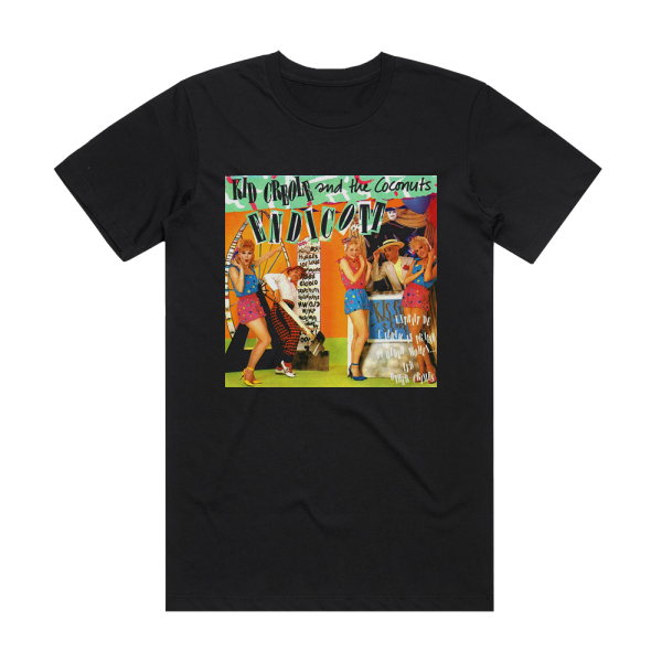 Kid Creole and the Coconuts Kid Creole The Coconuts Album Cover T-Shirt Black