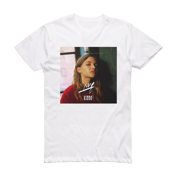 Melissa Styrke Kiddo Album Cover T-Shirt White