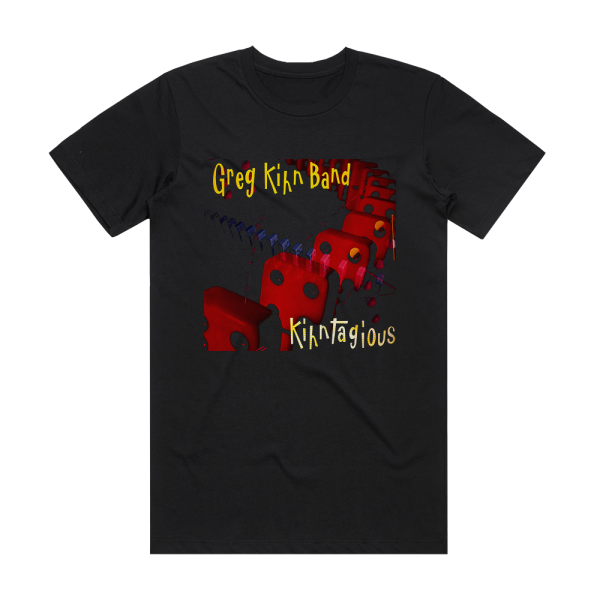 Greg Kihn Band Kihntagious Album Cover T-Shirt Black