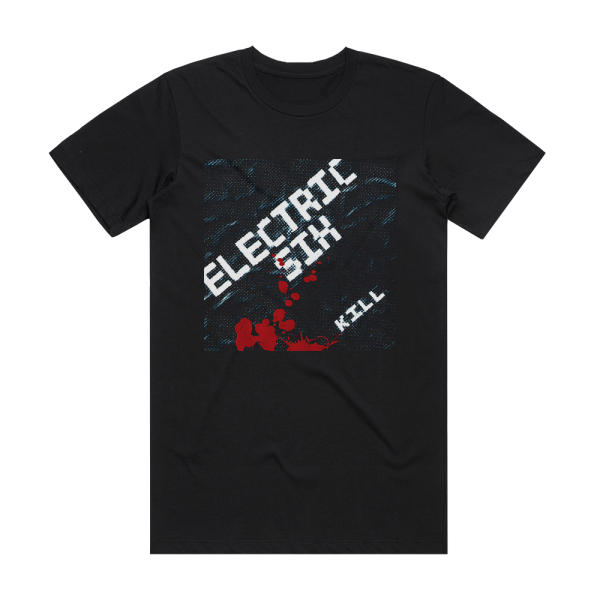 Electric Six Kill Album Cover T-Shirt Black