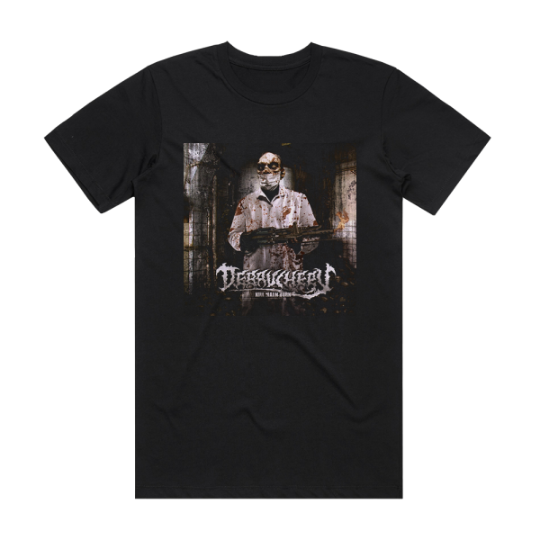 Debauchery Kill Maim Burn Album Cover T-Shirt Black