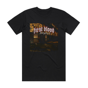 First Blood Killafornia Album Cover T-Shirt Black