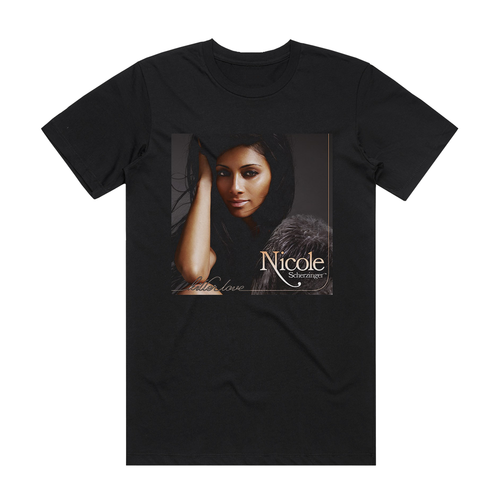 Nicole Scherzinger Killer Love 1 Album Cover T-Shirt Black – ALBUM ...