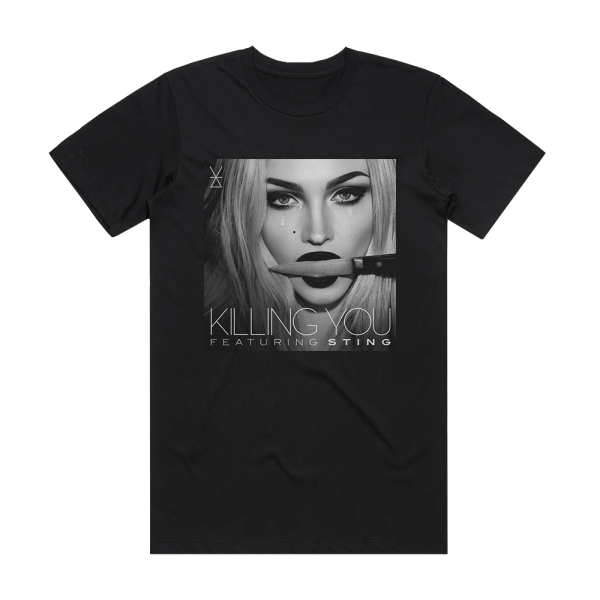 Ivy Levan Killing You Album Cover T-Shirt Black