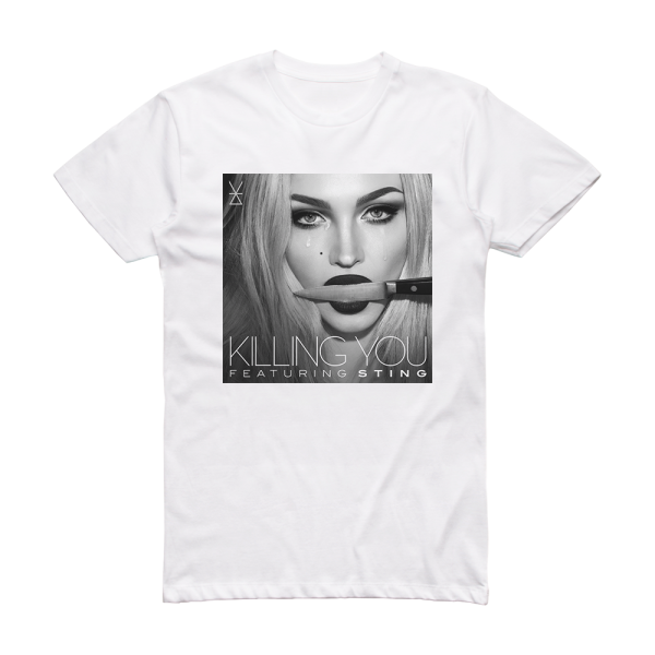 Ivy Levan Killing You Album Cover T-Shirt White