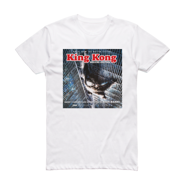 John Barry King Kong Album Cover T-Shirt White