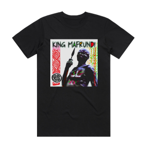 King Mafrundi King Mafrundi Album Cover T-Shirt Black