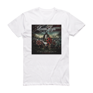 Leaves’ Eyes King Of Kings Album Cover T-Shirt White