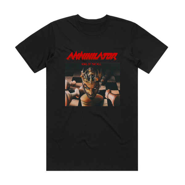 Annihilator King Of The Kill 2 Album Cover T-Shirt Black