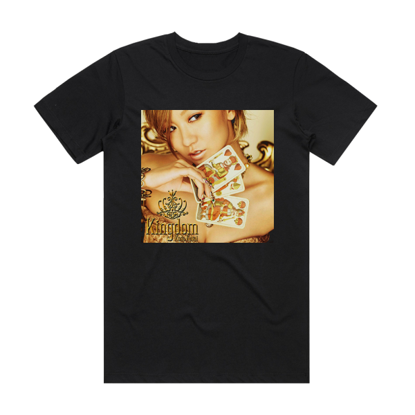 Kumi Koda Kingdom 1 Album Cover T-Shirt Black