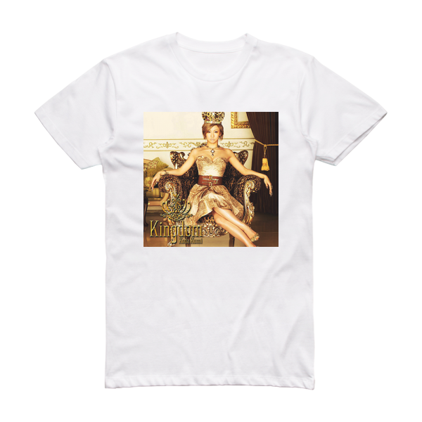 Kumi Koda Kingdom 3 Album Cover T-Shirt White