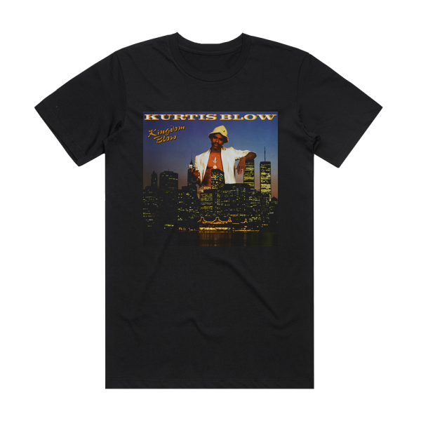 Kurtis Blow Kingdom Blow Album Cover T-Shirt Black