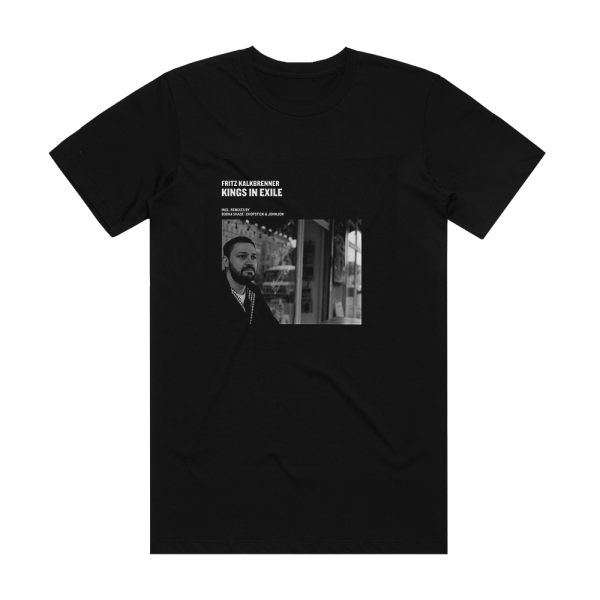 Fritz Kalkbrenner Kings In Exile Album Cover T-Shirt Black