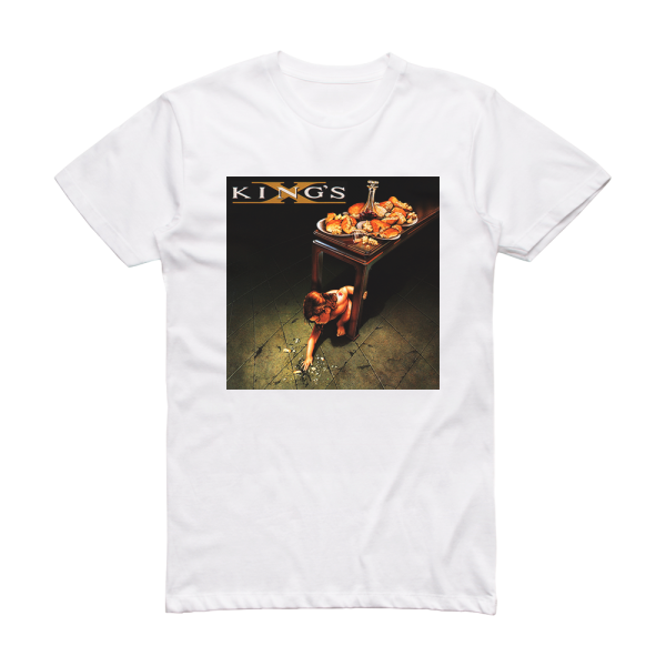 Kings X Kings X 2 Album Cover T-Shirt White