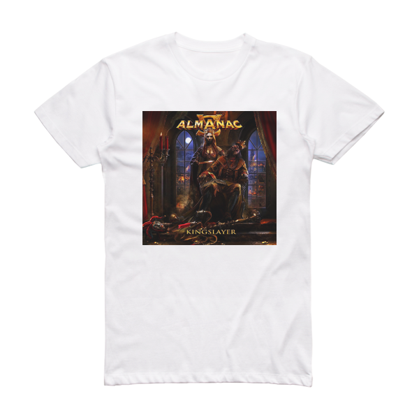 Almanac Kingslayer Album Cover T-Shirt White
