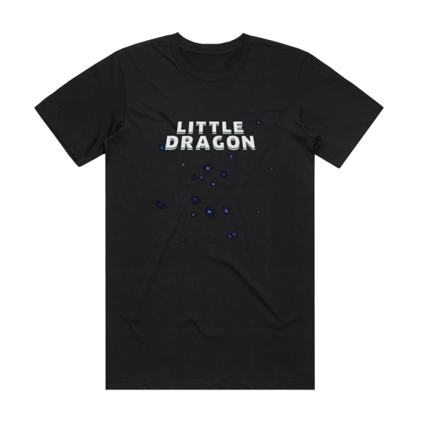 Little Dragon Klapp Klapp Paris Album Cover T-Shirt Black