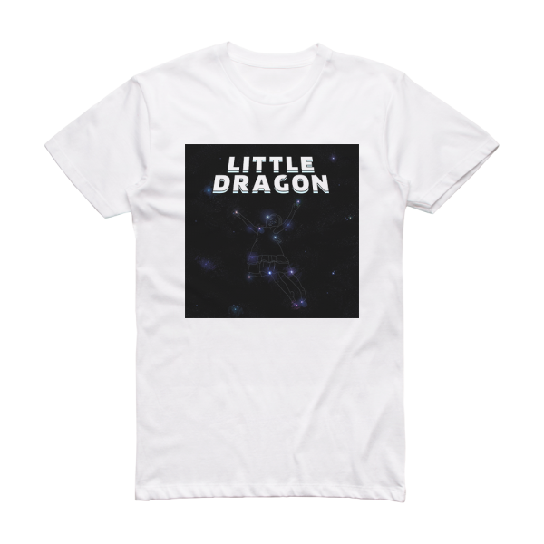 Little Dragon Klapp Klapp Paris Album Cover T-Shirt White