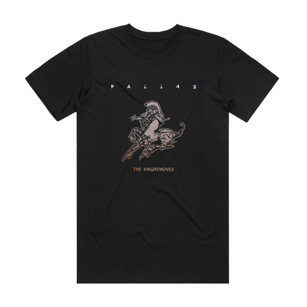 Pallas Knightmoves To Wedge Album Cover T-Shirt Black