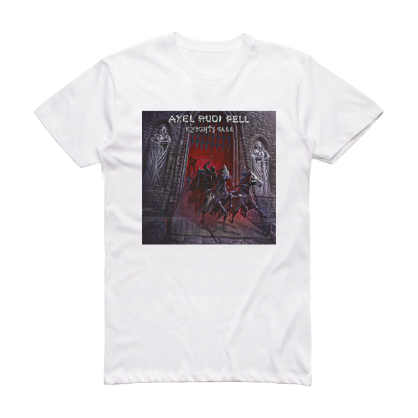 Axel Rudi Pell Knights Call Album Cover T-Shirt White