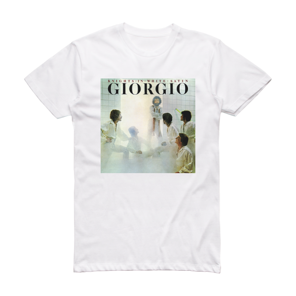 Giorgio Moroder Knights In White Satin 1 Album Cover T-Shirt White