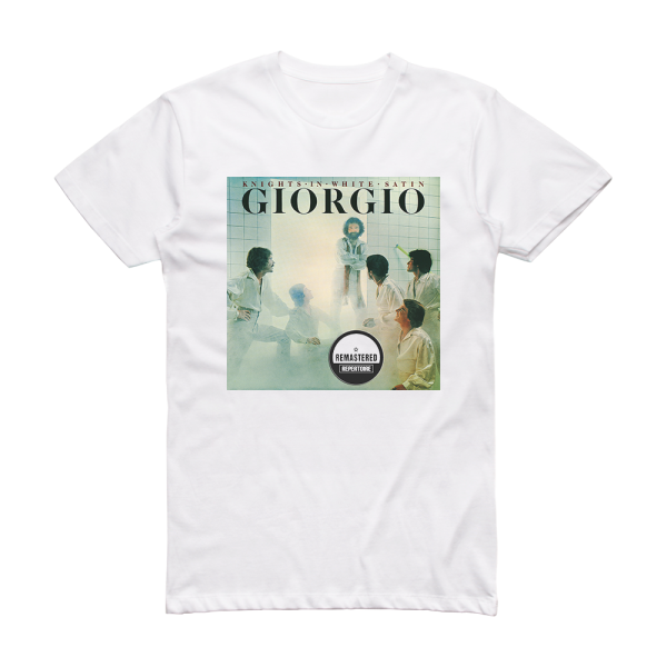 Giorgio Moroder Knights In White Satin 2 Album Cover T-Shirt White