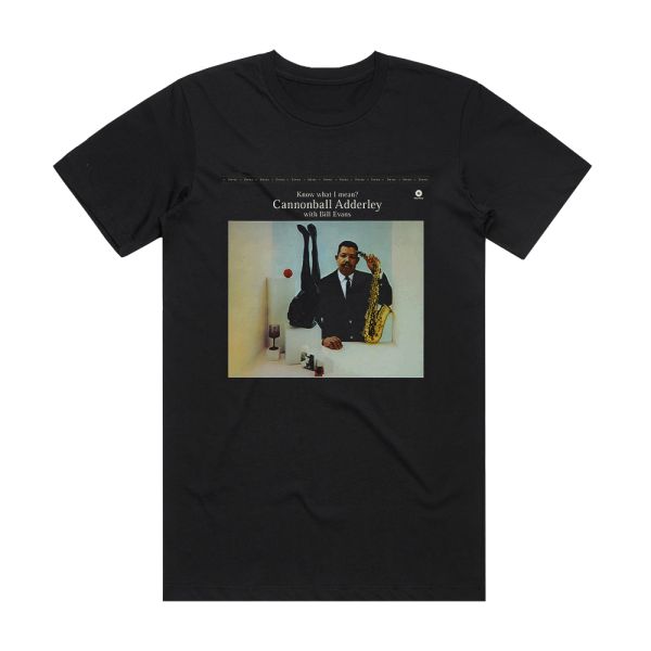Cannonball Adderley Know What I Mean Album Cover T-Shirt Black