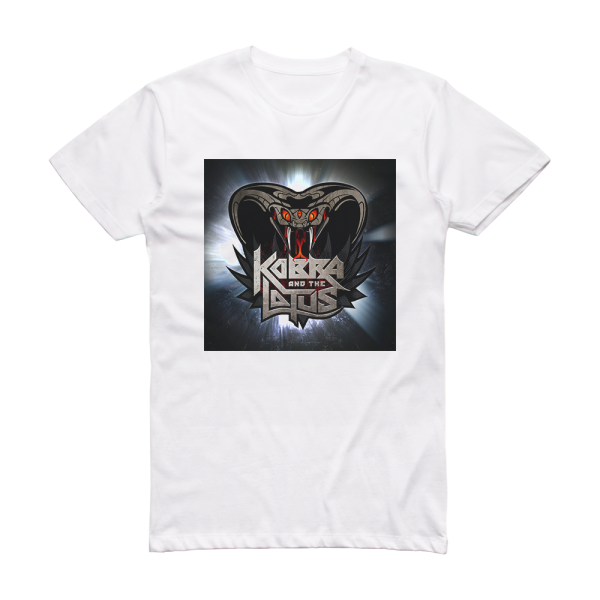 Kobra and The Lotus Kobra And The Lotus Album Cover T-Shirt White