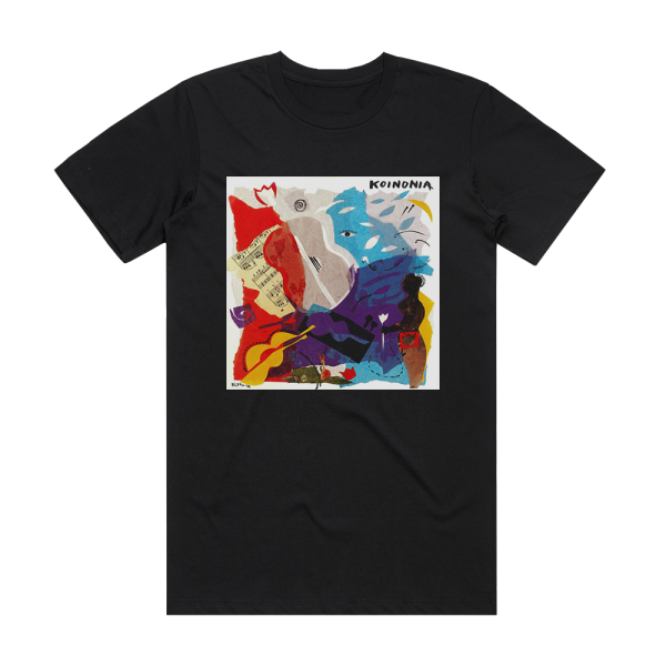 Koinonia Koinonia Album Cover T-Shirt Black