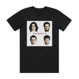 Kongos Kongos Album Cover T-Shirt Black