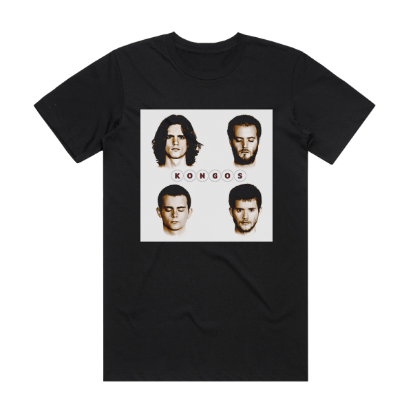 Kongos Kongos Album Cover T-Shirt Black