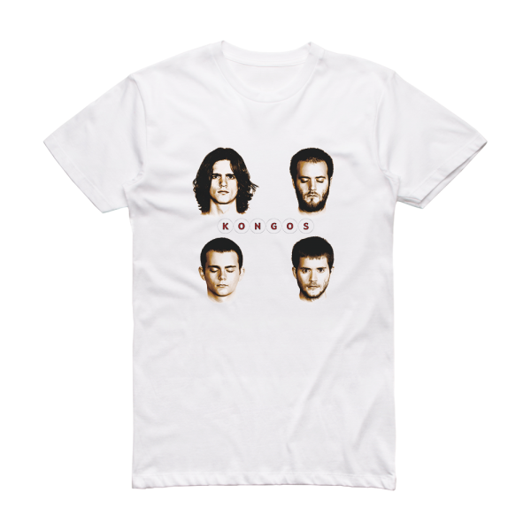 Kongos Kongos Album Cover T-Shirt White