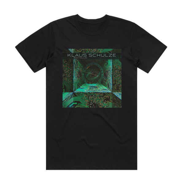 Klaus Schulze Kontinuum Album Cover T-Shirt Black