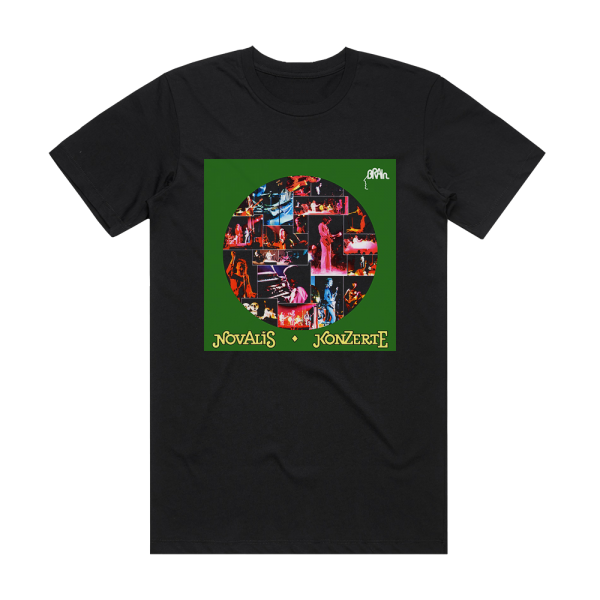 Novalis Konzerte Album Cover T-Shirt Black