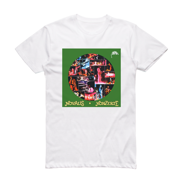 Novalis Konzerte Album Cover T-Shirt White