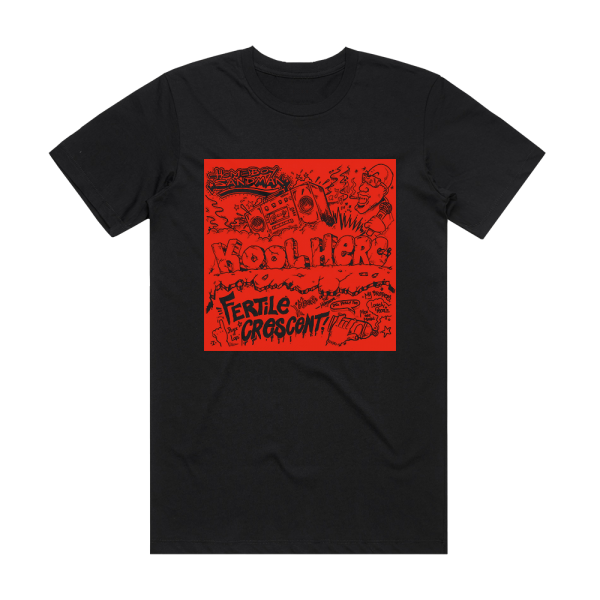 Homeboy Sandman Kool Herc Fertile Crescent Album Cover T-Shirt Black