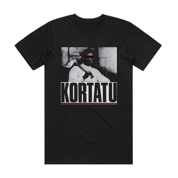 Kortatu Kortatu Album Cover T-Shirt Black