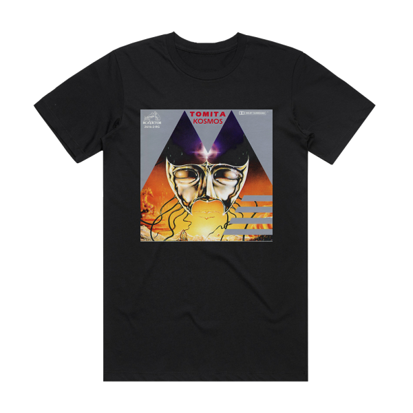 Isao Tomita Kosmos Album Cover T-Shirt Black