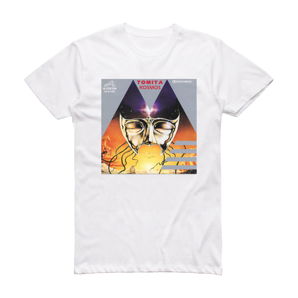 Isao Tomita Kosmos Album Cover T-Shirt White