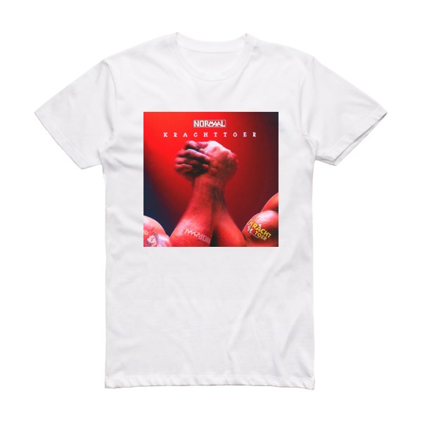 Normaal Krachttoer Album Cover T-Shirt White