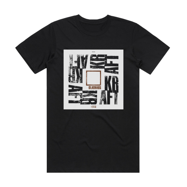 Glashaus Kraft Album Cover T-Shirt Black